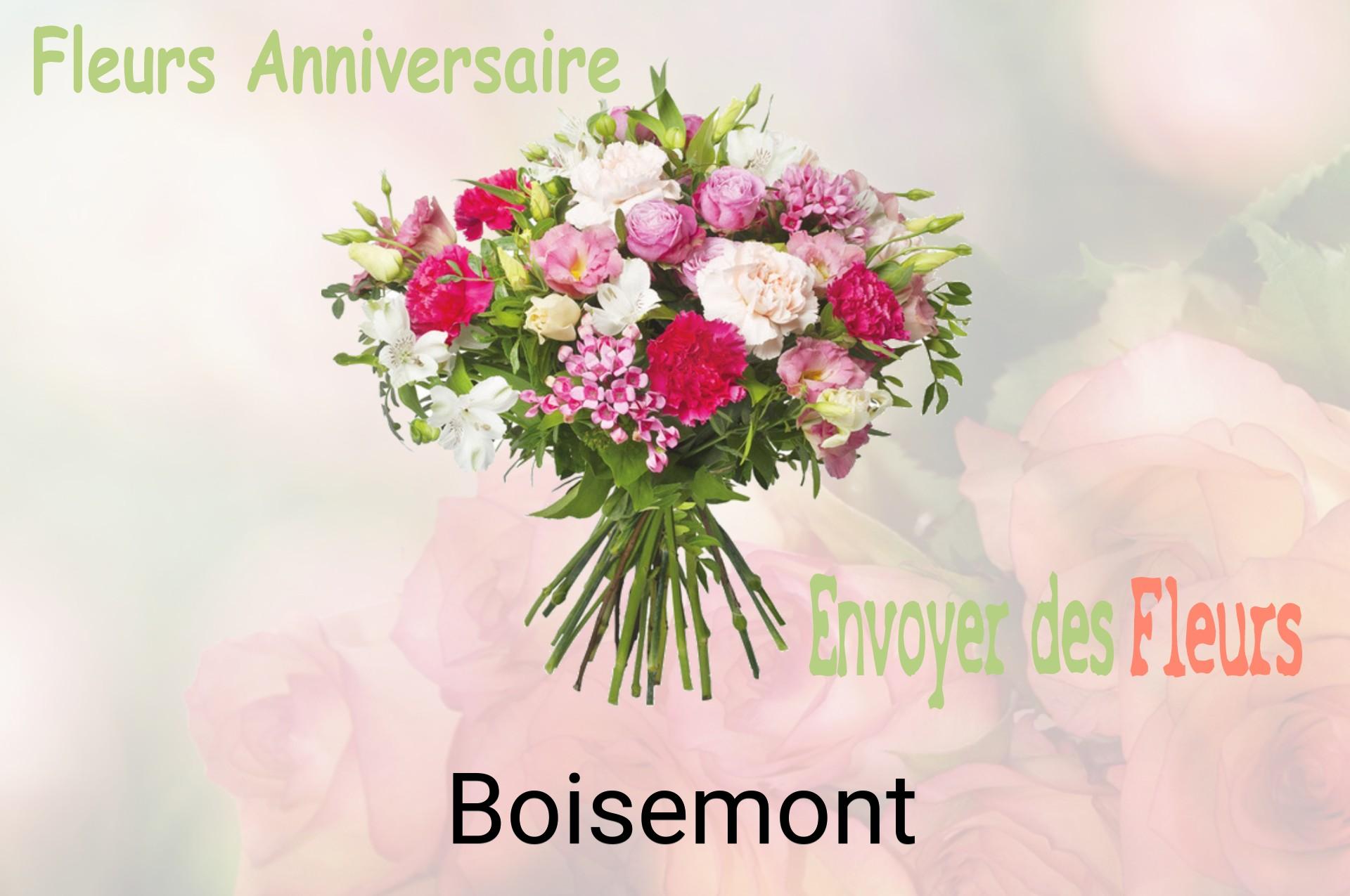 Bouquet de fleurs d’anniversaire livré à Boisemont